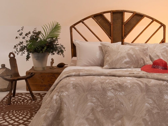 Σεντόνια Purge Με Λάστιχο (Σετ 4τμχ) Beige Melinen King Size 180x232cm 100% Βαμβάκι