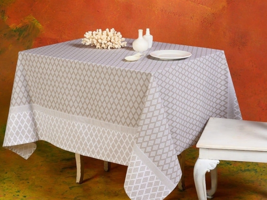 Τραπεζομάντηλο Anouk Beige Melinen 140X180 100% Βαμβάκι