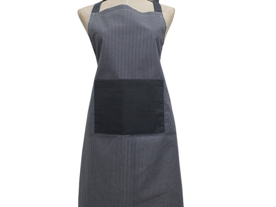 Ποδιά Κουζίνας Eleonore Anthracite Melinen 60x85cm 100% Βαμβάκι