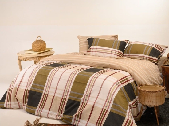 Σεντόνια Henry (Σετ 4τμχ) Beige Melinen King Size 260x270cm 100% Βαμβάκι