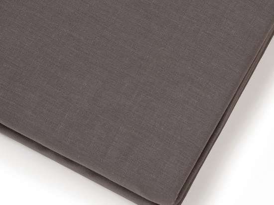 Σεντόνι Urban Line Με Λάστιχο Dark Grey Melinen Ημίδιπλο 175x232cm 100% Βαμβάκι