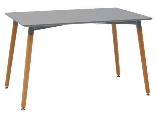 Τραπέζι Natali pakoworld επιφάνεια MDF γκρι 120x80x75εκ