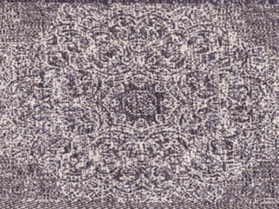 Borea Ριχτάρι Σενίλ Πολυθρόνας Arabesk 180 x 180 cm Γκρί Σκούρο