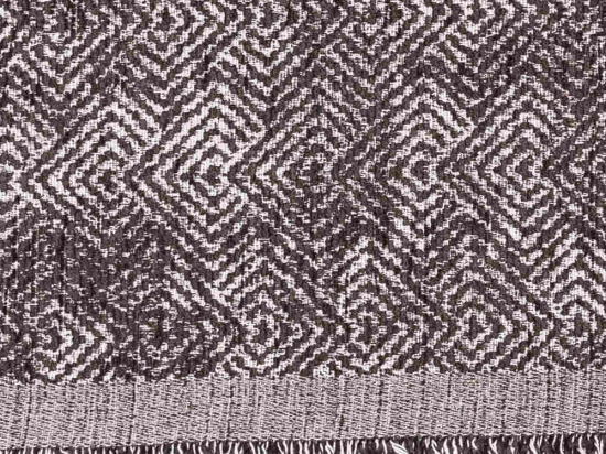 Borea Ριχτάρι Σενίλ Διθέσιο Gemma 180 x 250 cm Μαύρο