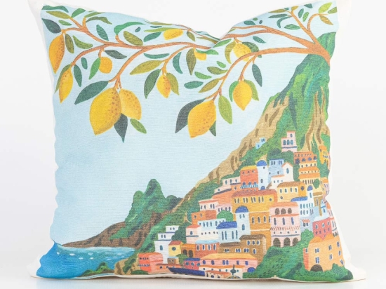 Borea Μαξιλάρι Διακοσμητικό Printed Σχέδιο 54 45 x 45 cm Εκρού