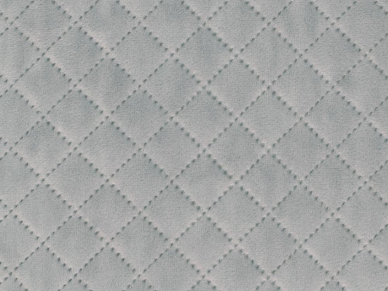 Borea Μαξιλαροθήκη Κουβερλί Βελούδο 50 x 70 cm Γκρι