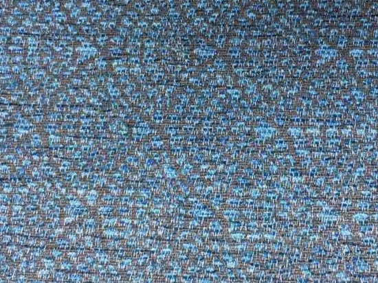 Borea Ριχτάρι Σενίλ Τριθέσιο Βεντάλια 180 x 300 cm Πετρόλ