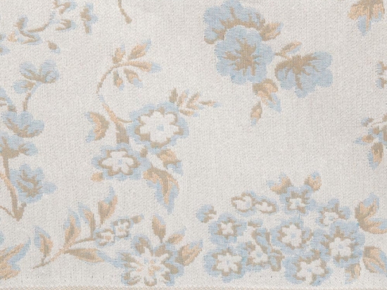 Borea Ριχτάρι Βαμβακερό Τετραθέσιο Margo 180 x 350 cm Σιέλ