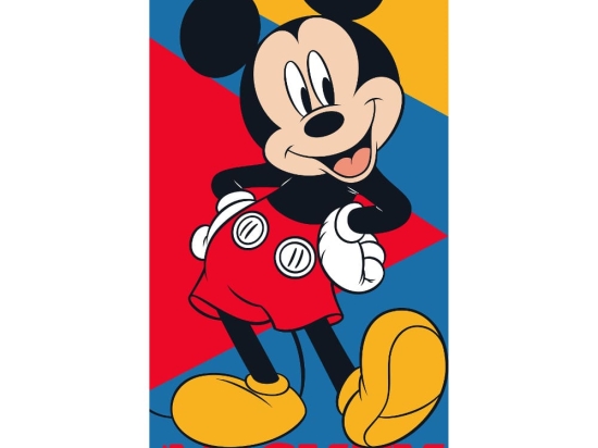 Borea Πετσέτα Θαλάσσης Microfiber Mickey 70 x 140 cm Μπλε