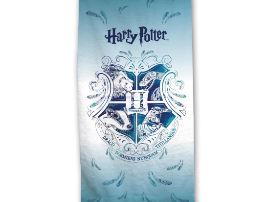 Borea Πετσέτα Θαλάσσης Microfiber Harry Potter 70 x 140 cm Σιέλ