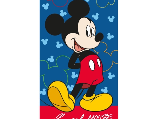 Borea Πετσέτα Θαλάσσης Microfiber Mickey Mouse 70 x 140 cm Μπλε