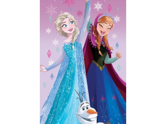 Borea Πετσέτα Θαλάσσης Microfiber Frozen 70 x 140 cm Λιλά