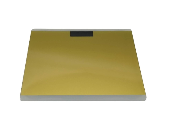 TnS Ψηφιακή Ζυγαριά Γυάλινη180KG Max 26x26 cm Χρυσό