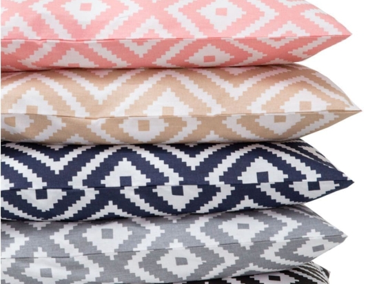 Borea Σεντόνι Mix & Match Tribal Μονό 160 x 240 cm Μαύρο