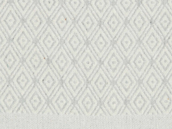 Borea Ριχτάρι Βαμβακερό Πολυθρόνας Ikat 180 x 180 cm Γκρι