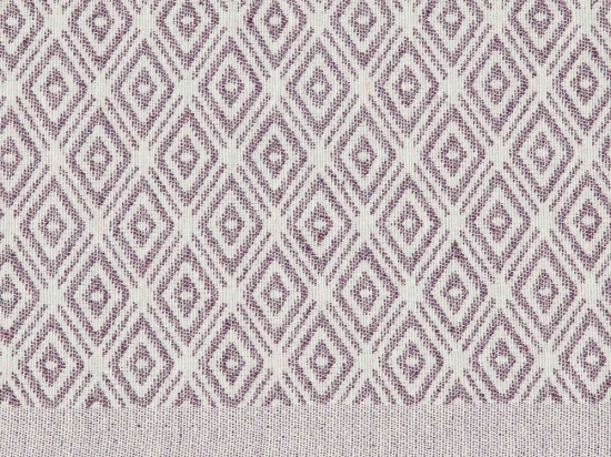 Borea Ριχτάρι Βαμβακερό Τετραθέσιο Ikat 180 x 350 cm Μωβ