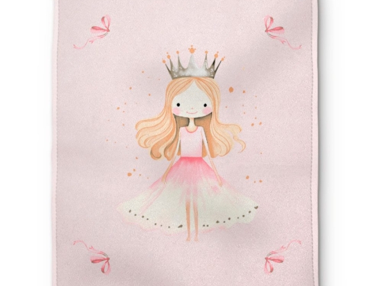 Borea Κουβέρτα Princesa Μονή 150 x 220 cm Ροζέ