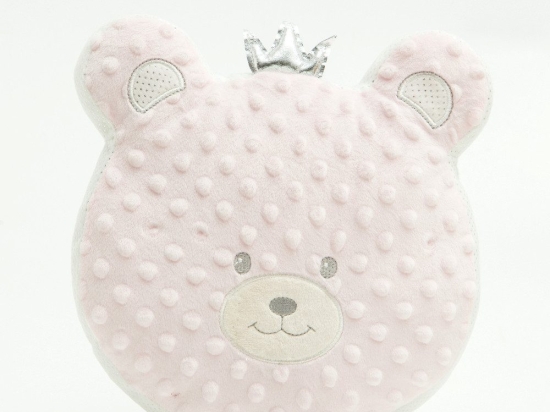 Borea Μαξιλάρι Διακοσμητικό Angel Bear 30 x 25 cm Ροζ