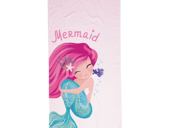Borea Πετσέτα Παρεό Mergirl 70 x 140 cm Ροζ