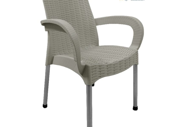 Bonsai Home Καρέκλα Cozy PP 59x58x81 Εκρού