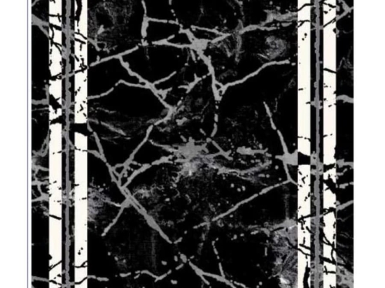 Marmo Carpet Σετ Μοντέρνα Χαλιά Κρεβατοκάμαρας 3 Τμχ Polycotton - Cement Ανθρακί