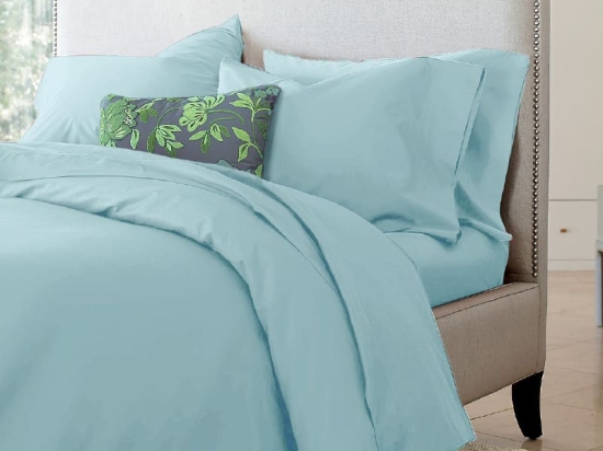 Ariete Casa Σετ Παπλωματοθήκη Βαμβακερή Περκάλι 250 TC King Size 240×260 - Homeport Άκουα
