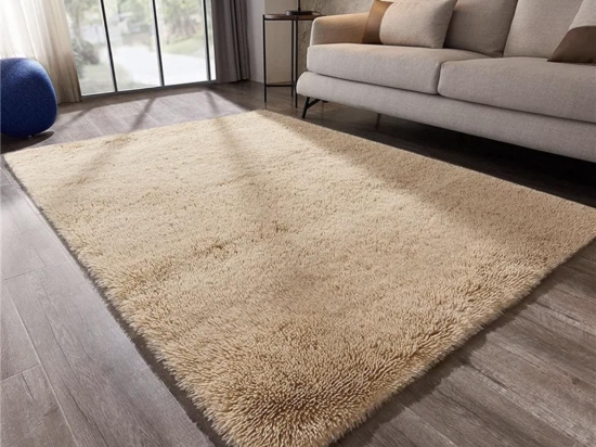 United Carpet Χαλί Shaggy/Γούνα 130x190 - FurX Μπεζ
