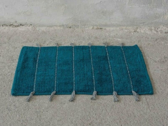 Nima Home Πατάκι Μπάνιου 50x80 - Amaya Μπλε