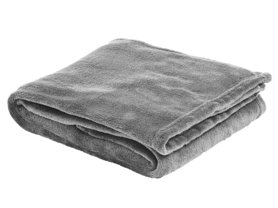 Amo la Casa Κουβέρτα Flannel Μονή 150×200 - Γκρι