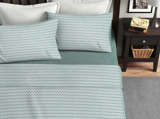Ariete Casa Σετ Σεντόνια Υπέρδιπλο 220×240 - Zig Zag Βεραμάν