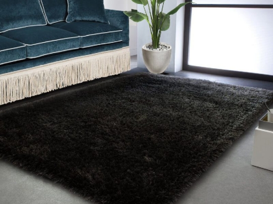 Bonsai Home Χαλί Shaggy 3D Modern Design 170x220 - Ανθρακί