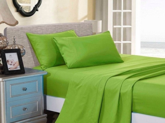 Ariete Casa Σεντόνι Βαμβακερό King Size 240x260 Λαχανί