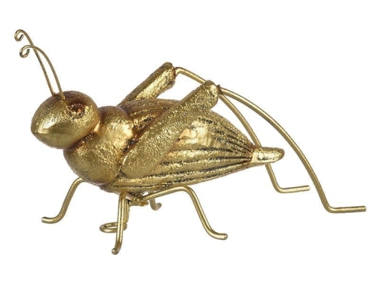 Artekko Διακοσμητικό Insect Μεταλλικό Χρυσό 25x9x14,5
