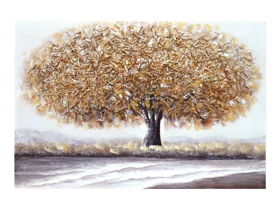 Πίνακας σε καμβά Forestree Inart 90x3x60εκ