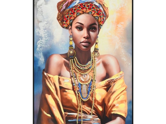 Πίνακας σε καμβά Danniela I Inart 72x4x102εκ