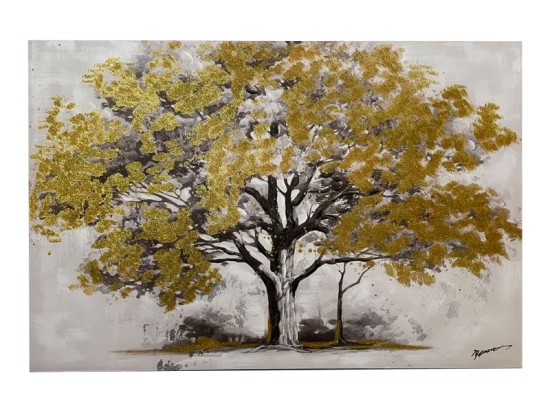 Πίνακας σε καμβά Blafo Inart 120x3x80εκ