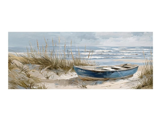 Πίνακας σε καμβά Barcu I Inart με πλαίσιο 150x3.5x60εκ