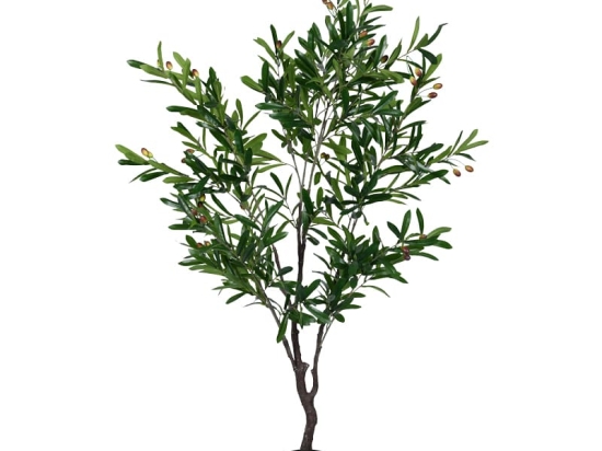 Διακοσμητικό φυτό Olive tree I σε γλάστρα Inart πράσινο pp Υ150εκ
