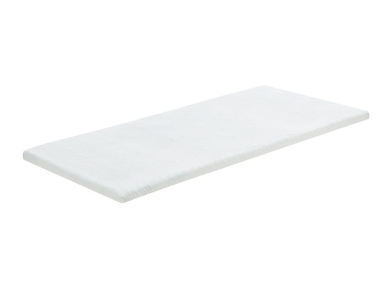 Ανώστρωμα Casmeriane pakoworld λευκό ύφασμα-memory foam 90x190x5εκ
