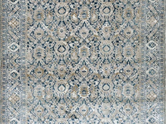 Χαλί Serenity 20618-630 Beige-Blue Merinos 200X290cm