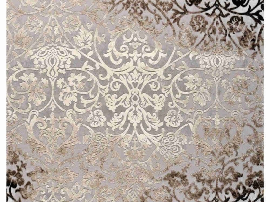 Χαλί Vintage 19242-957 Silver-Brown Merinos 200X290cm