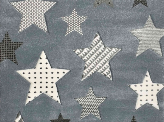 Χαλί Diamond 21895-030 Grey-Blue Merinos 133X190cm