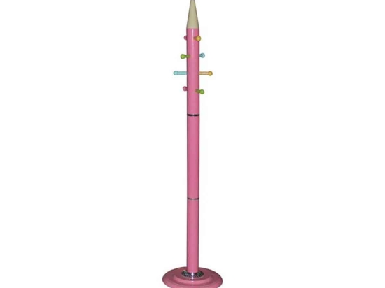 Καλόγερος μεταλλικός pencil ροζ 37x170 εκ