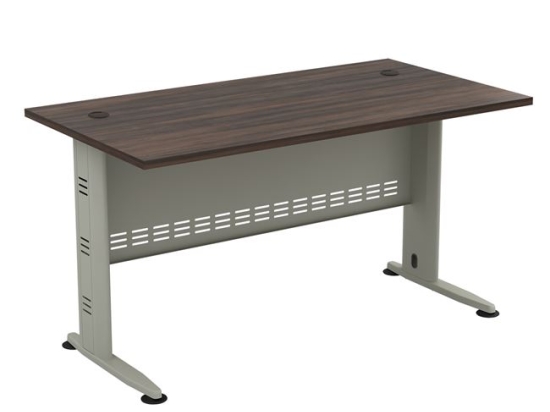 Compact γραφείο απόχρωση σκούρο καρυδί 120x80x75 εκ