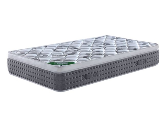Pocket Spring στρώμα κρεβατιού για μονό με ανώστρωμα μονής όψης 90x200x31 εκ  