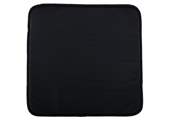 Caprice μαξιλάρι πολυθρόνας pu μαύρο 41x41x1 εκ