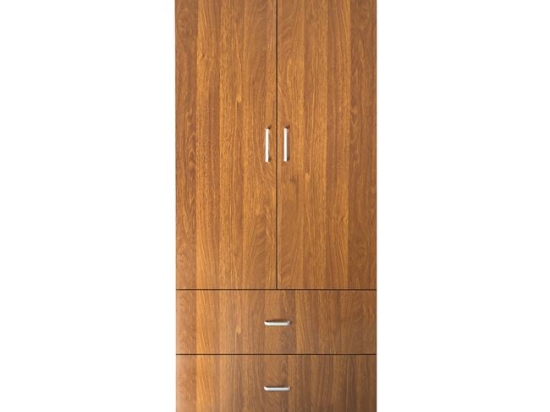 Closet ντουλάπα σε χρώμα καρυδί 80x50x180 εκ