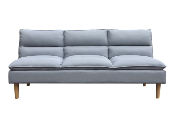 Dream καναπές κρεβάτι σε γκρι ανοιχτό χρώμα 180x89x84 εκ