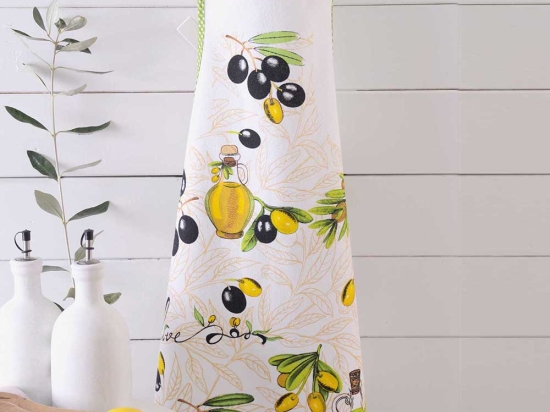 Olives ποδιά κουζίνας αδιάβροχη