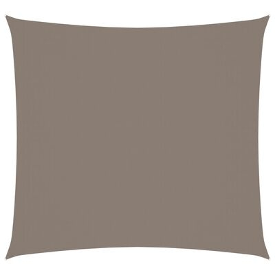 Πανί Σκίασης Τετράγωνο Taupe 5 x 5 μ. από Ύφασμα Oxford